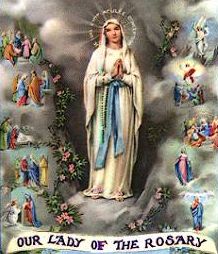 218x254 Font Size=6gt`  `welcome To My Christian Circle Of Faith - Feast Of The Rosary Painting