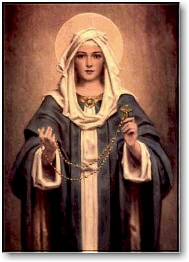 379x523 Feast Of Our Lady Of The Rosary Passionist Nuns - Feast Of The Rosary Painting