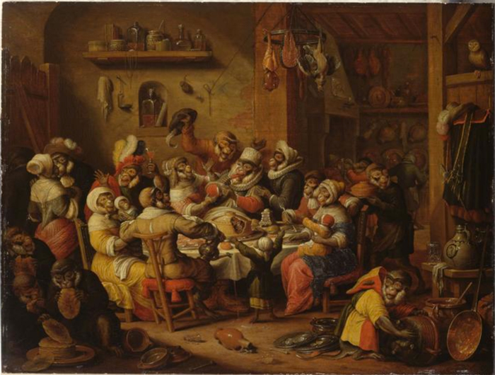 700x530 Binge Worthy Food Feasts Of Art History, From Gorgeous - Feast Painting