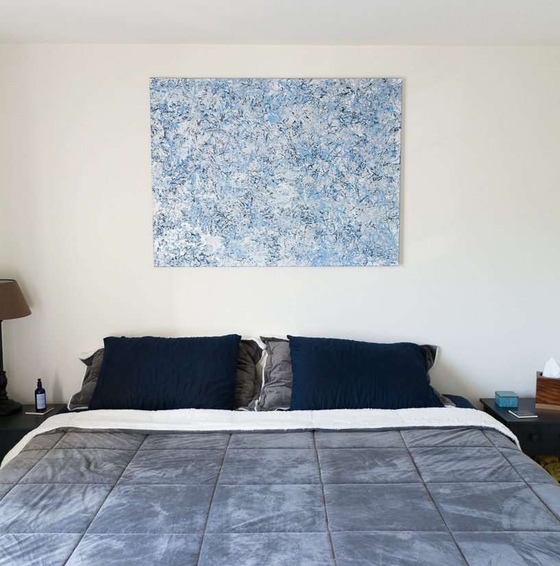 817x825 Make Cheap Feather Duster Wall Art By Brittany Goldwyn Live - Feather Duster Painting