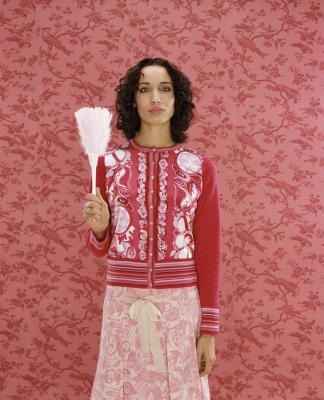 324x400 Feather Wall Painting Techniques - Feather Duster Painting