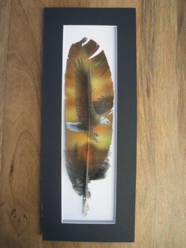 375x500 Painted Feathers Ebay - Feather Painting Art