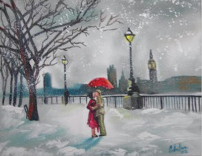 400x308 Paint London + Wine! London Bridge, Saturday 10 February - February Painting
