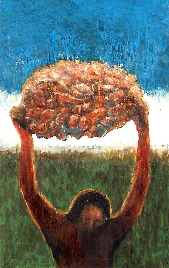 568x900 The Feeding Of The 5000 Painting By Daniel Bonnell - Feeding The 5000 Painting