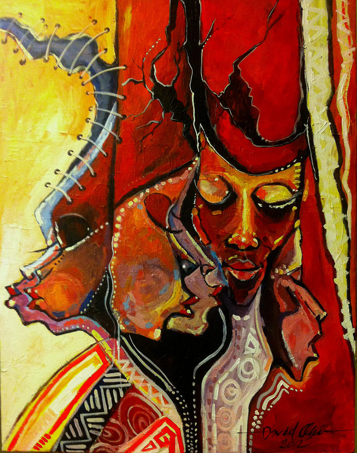 710x900 Hidden Feelings Painting By David Obi - Feelings Painting