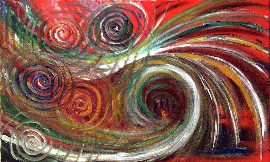 900x539 Inner Feelings Painting By Elisabeth Dubois - Feelings Painting