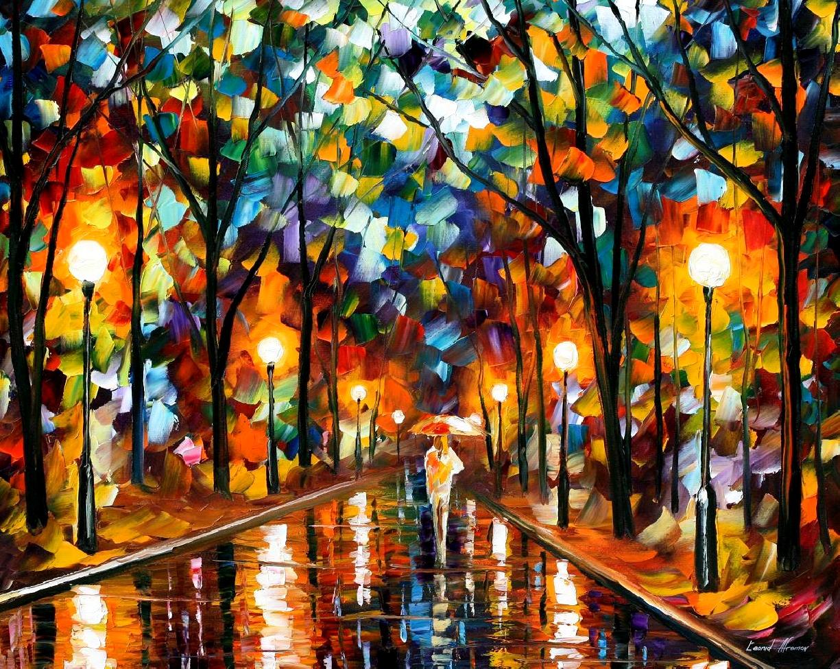 1225x975 Leonid Afremov, Oil On Canvas, Palette Knife, Buy Original - Feelings Painting