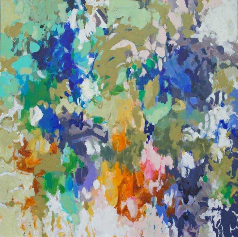 770x769 Saatchi Art She Was 10 Feet Tall Painting By Gina Cochran - Feet Painting