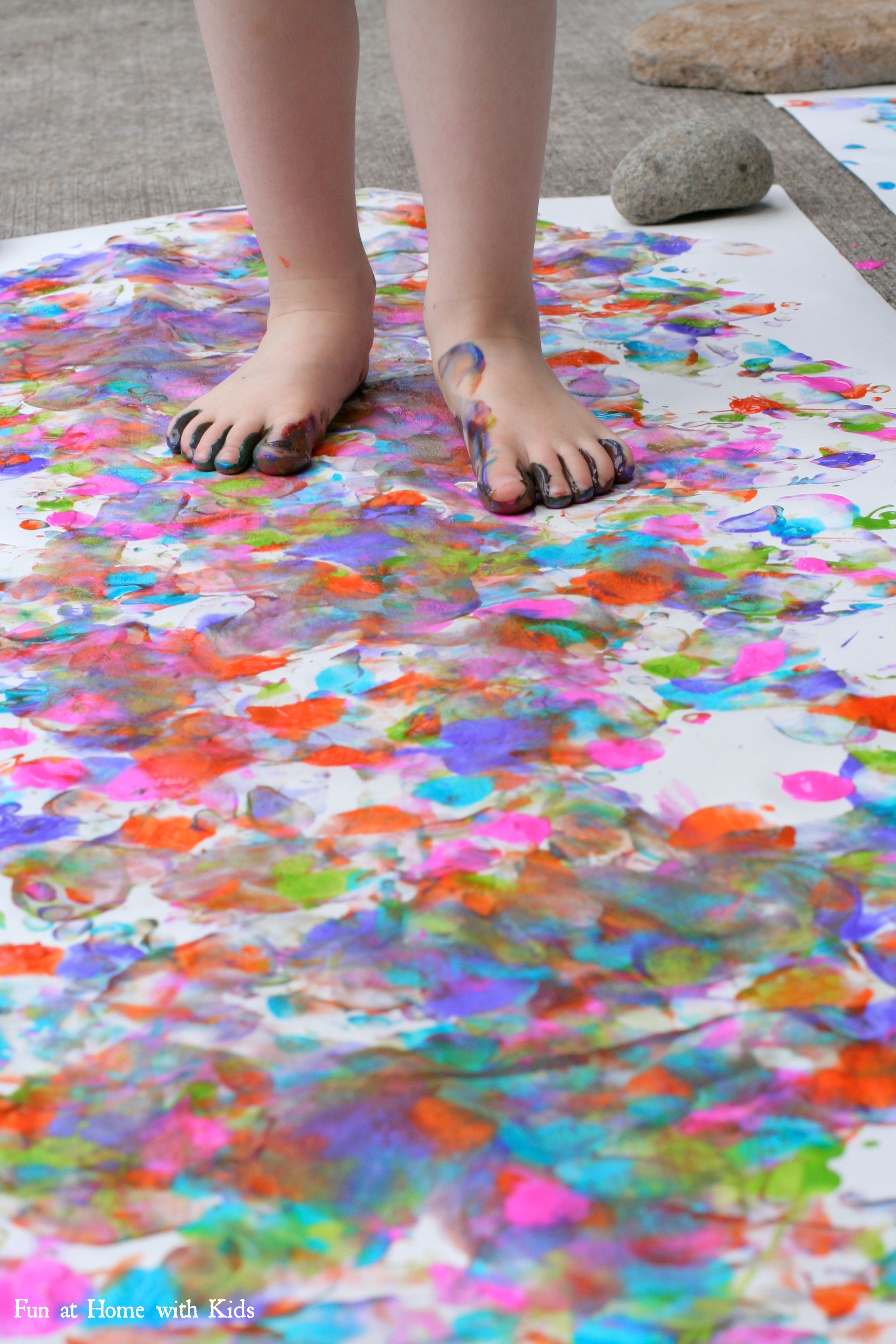 2304x3456 Big Art Painting With Your Feet! Painting - Feet Painting
