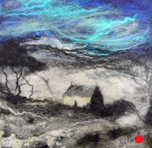 500x485 Felt Painting By Moy Mackay - Felt Painting