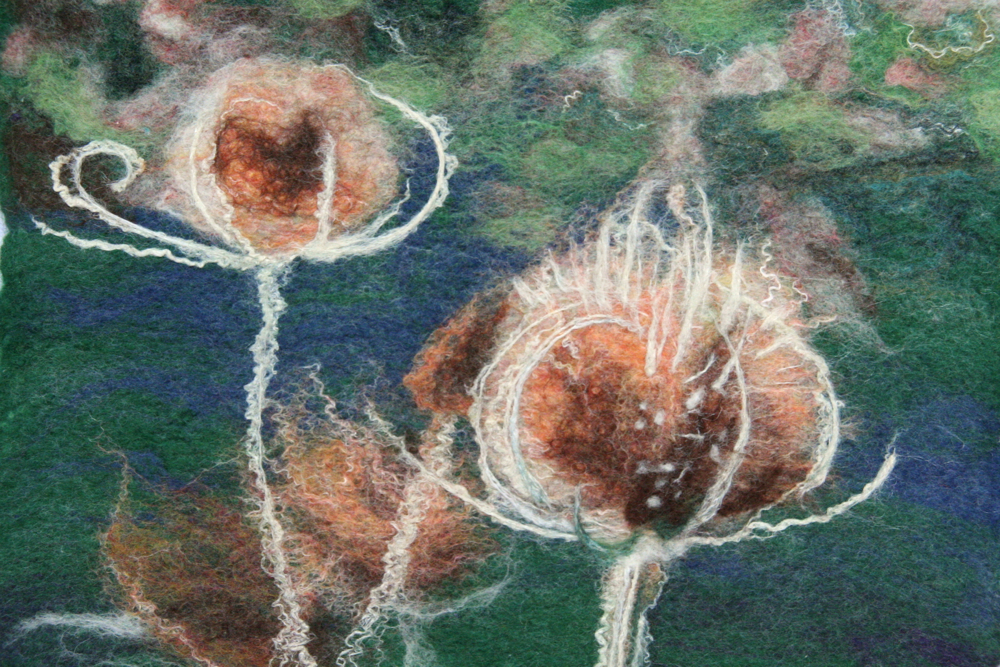 1000x667 Troodledoodle Felt Art - Felt Painting