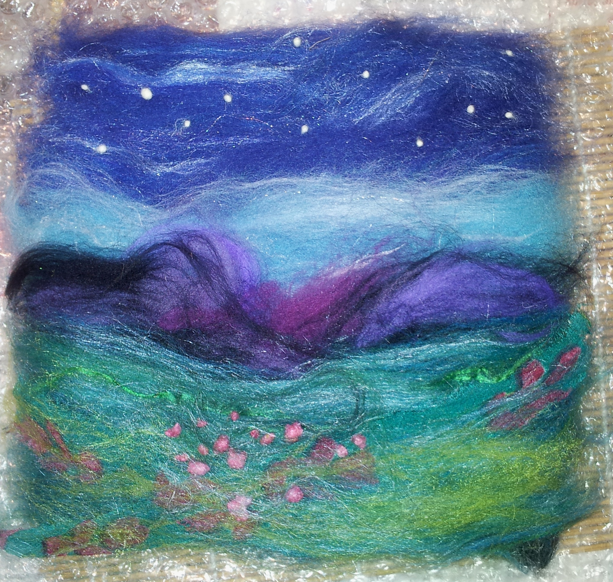 2047x1943 Felt Painting Creative Expression Of Life - Felt Painting