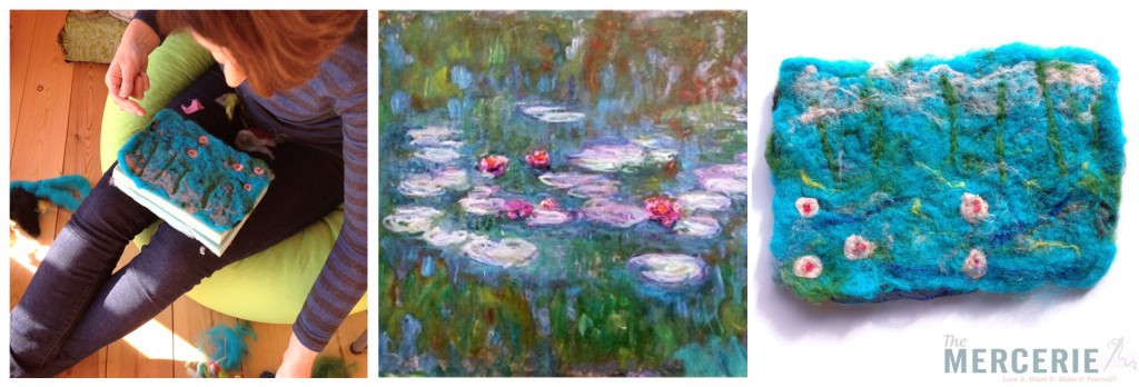 1024x348 Knot Art Needle Felt The Mercerie - Felt Painting Art