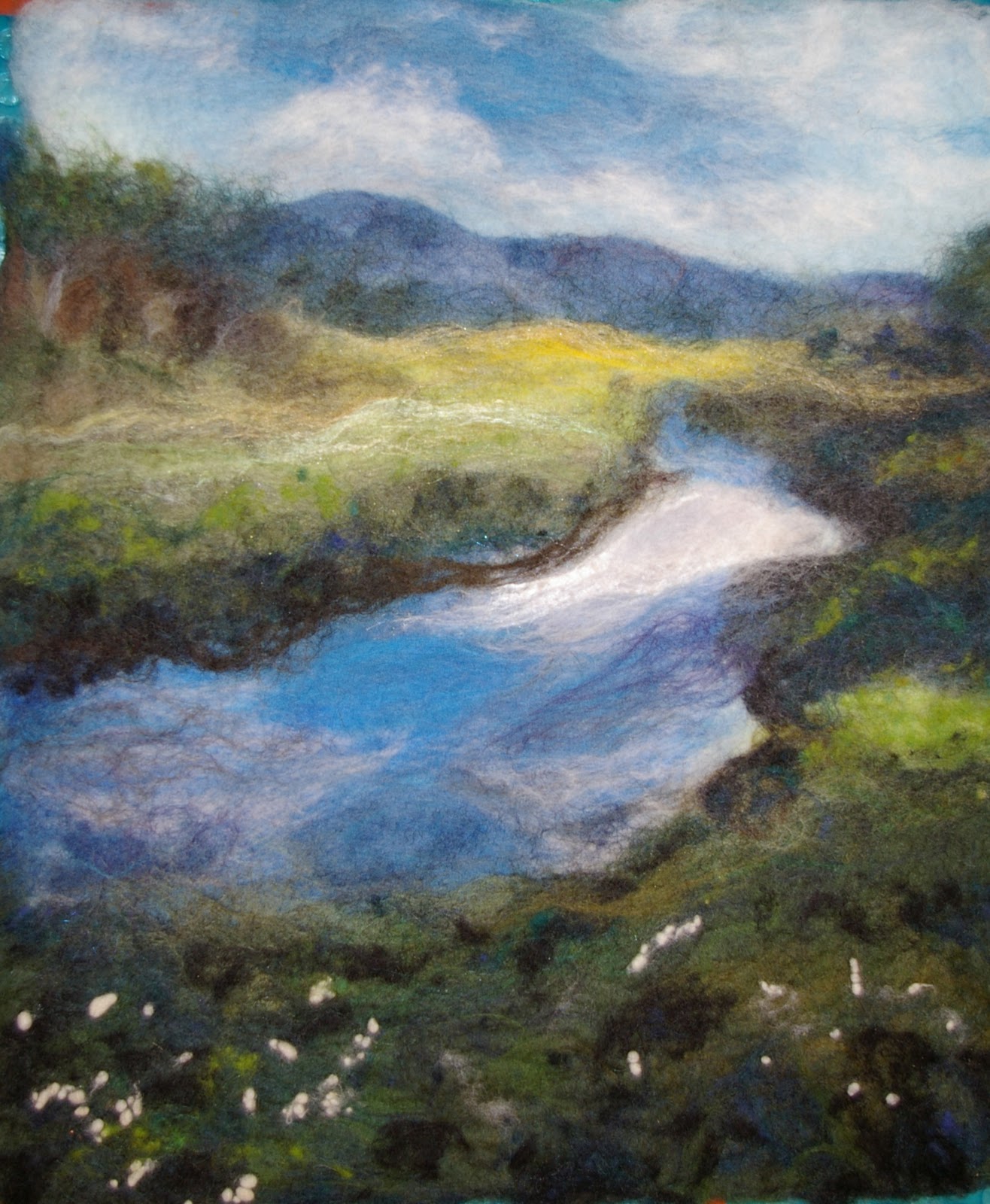 1316x1600 Felt Inspiration How To Avoid Writing An Artist's Statement - Felt Painting Art