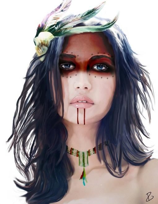 510x660 Female Face Painting Ideas Face Painting - Female Face Painting