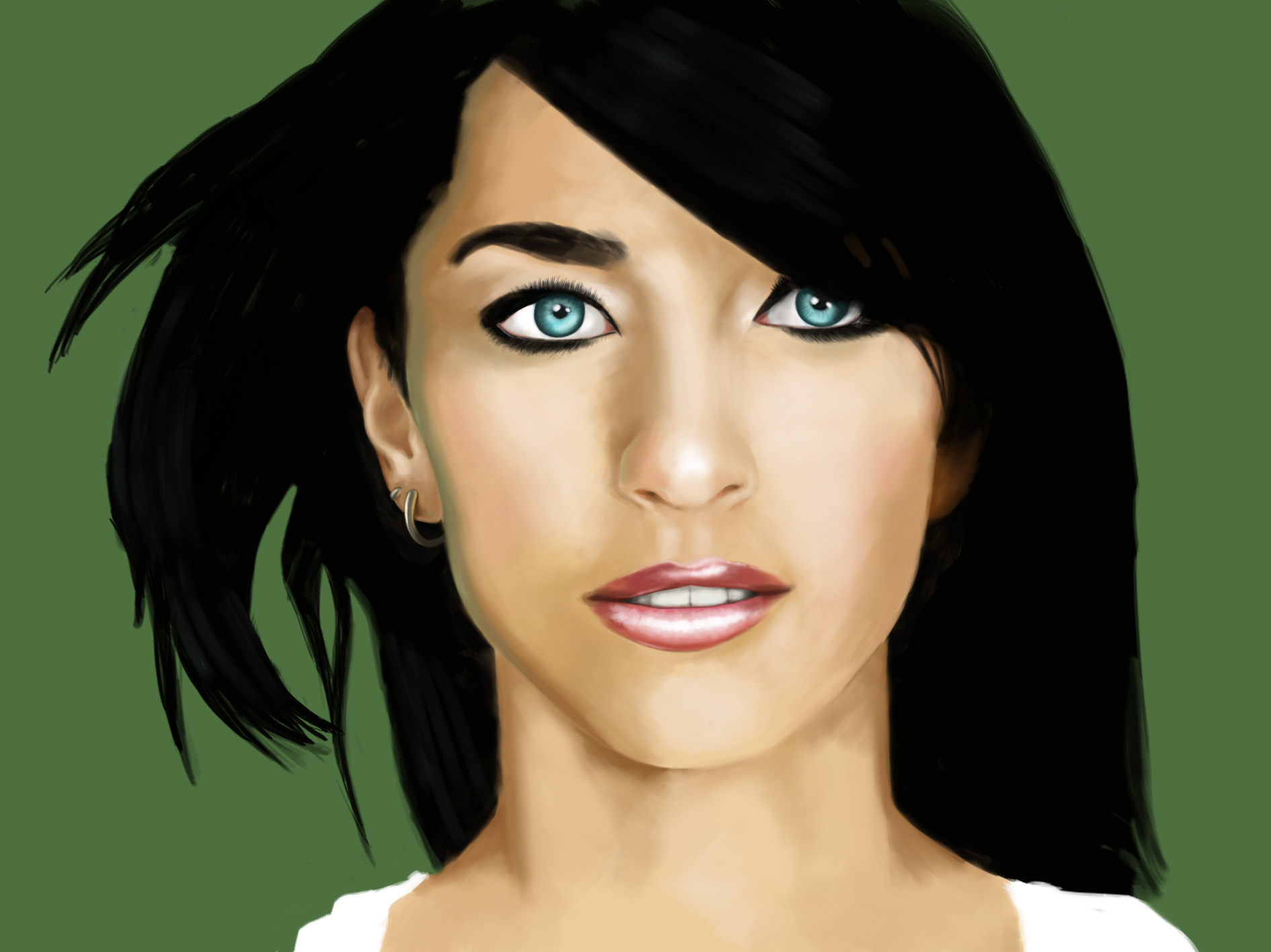 1891x1416 Finished Random Women Painting 9500142241danielhumphrey's Blog - Female Face Painting