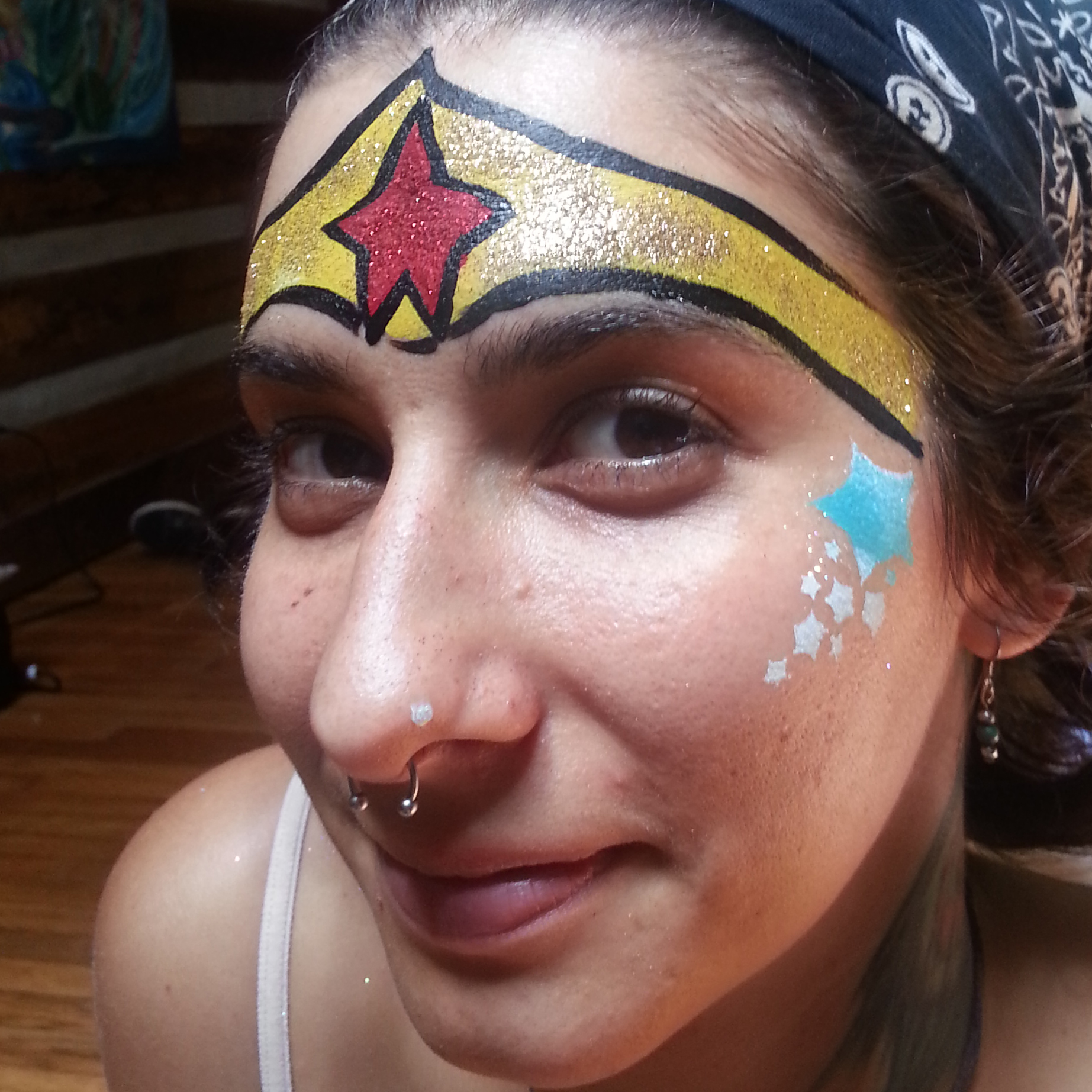 1845x1845 How To Face Paint Wonder Woman! - Female Face Painting