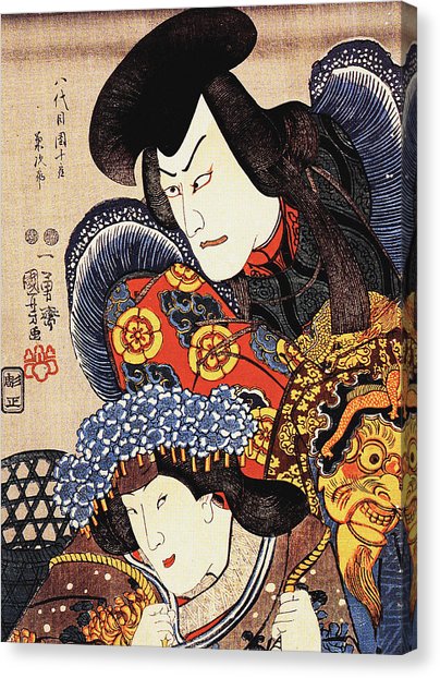 404x622 Female Samurai Canvas Prints - Female Samurai Painting