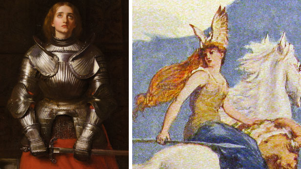 617x348 Women Of The Revolution The Female Image In Revolutionary - Female Warrior Painting