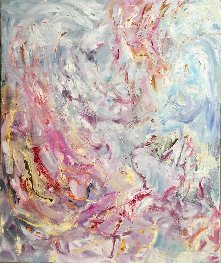 770x915 Saatchi Art Feminine Dance Painting By Brooks Evans - Feminine Painting