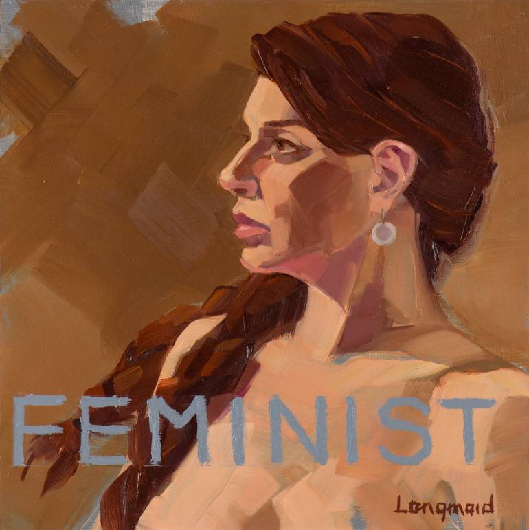770x771 Saatchi Art Feminist Painting By Kate Longmaid - Feminist Painting