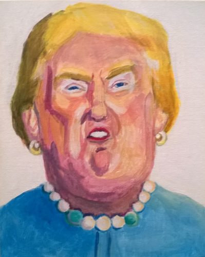 399x500 Trump Is Triggering A New Wave Of Feminist Protest Art Vice News - Feminist Painting