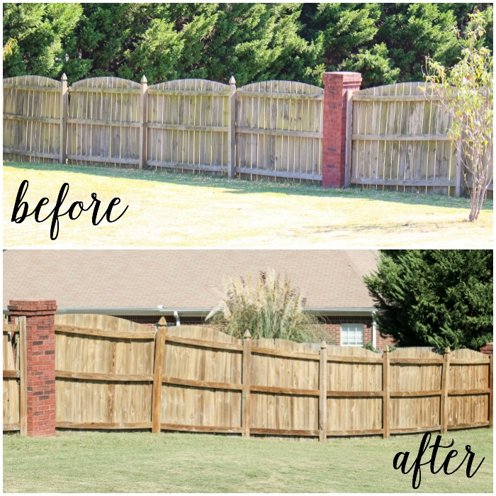 700x700 How To Paint A Wood Fence The Fast And Easy Way - Fence Painting