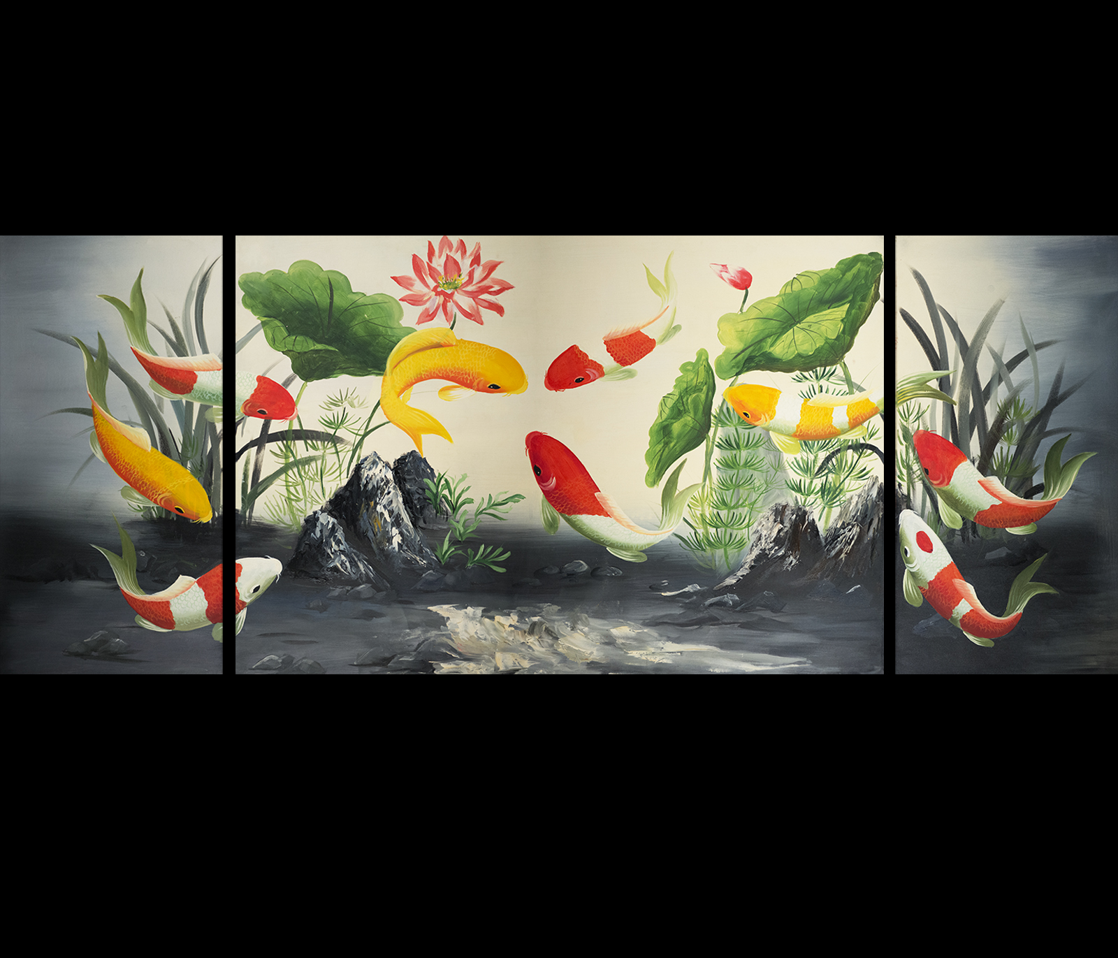 1600x1371 Feng Shui Fish - Feng Shui Fish Painting