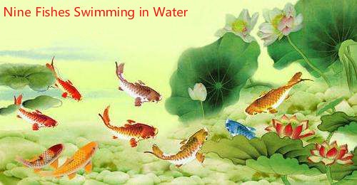500x260 Feng Shui Paintings For Bedroom, Good Pictures For Bedroom Wall - Feng Shui Fish Painting