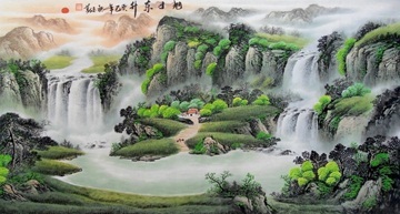 Feng Shui Painting at PaintingValley.com | Explore collection of Feng ...