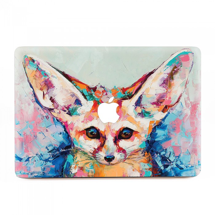 700x700 Fennec Fox Painting Macbook Skin Decal - Fennec Fox Painting