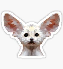 210x230 Fennec Fox Painting Amp Mixed Media Stickers Redbubble - Fennec Fox Painting