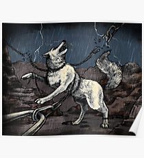 210x230 Fenrir Painting Amp Mixed Media Posters Redbubble - Fenrir Painting