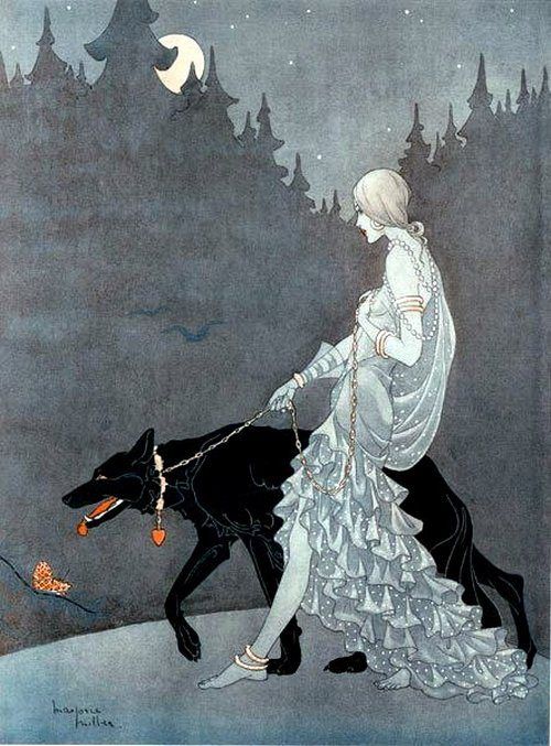 500x677 John Bauer Fenrir - Fenrir Painting