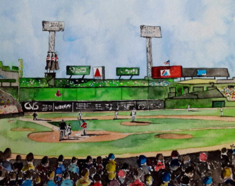 340x270 Fenway Park Painting Etsy Sg - Fenway Park Painting