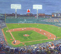 200x178 Boston's Pastime - Fenway Park Painting