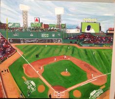 236x202 Fenway Park Painting Boston Fenway Park, Boston - Fenway Park Painting
