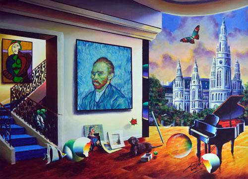 500x362 Ferjo Hashtag On Twitter - Ferjo Original Painting