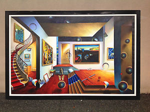 300x224 Ferjo The Maze Original Oil Painting On Canvas 82 X 51 Ebay - Ferjo Original Painting