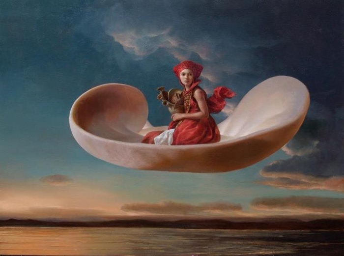 700x521 Ricardo Fernandez Ortega 1971 ~ Surrealist Painter Tutt'Art - Fernandez Painting