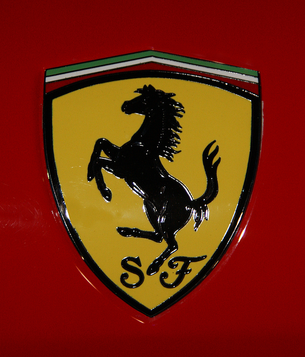 Ferrari Logo Painting at PaintingValley.com | Explore collection of ...
