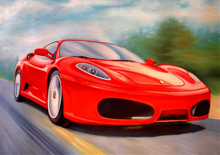 432x304 Ferrari F430 - Ferrari Painting
