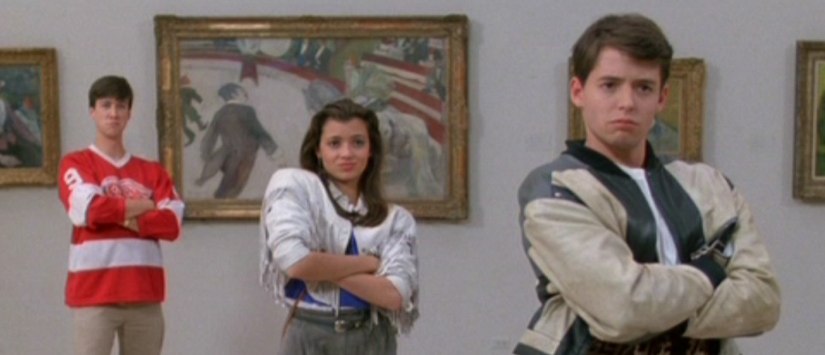 825x355 Ferris Bueller's Day Off Ost Whatleydude - Ferris Bueller Painting