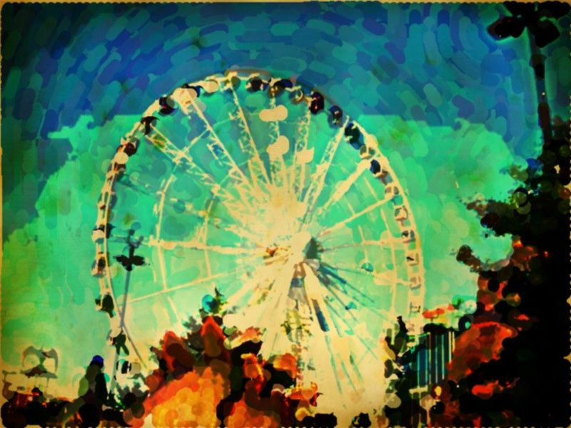 800x600 Ferris Wheel Painting Maryoma =) - Ferris Wheel Painting