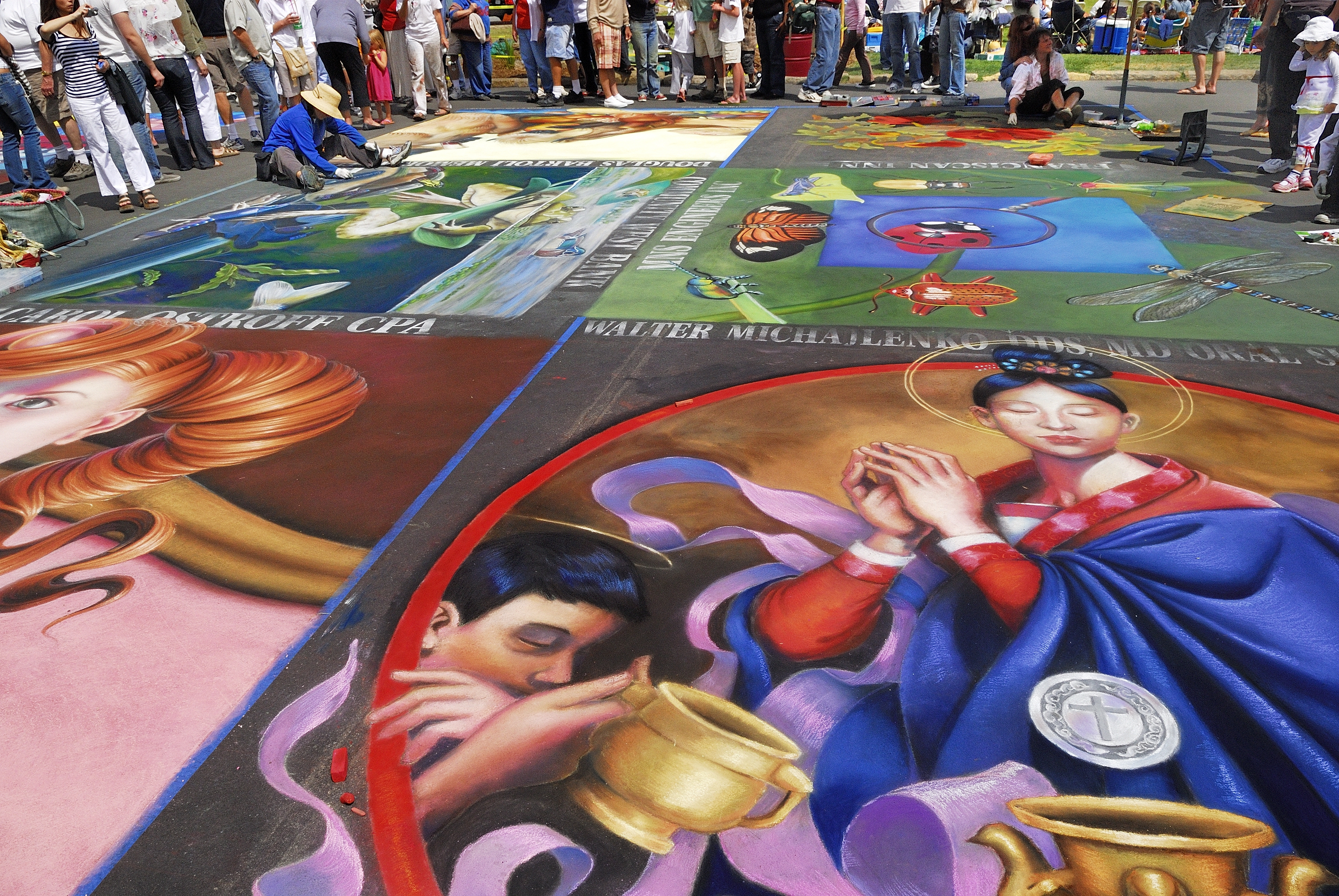 3872x2592 See These Street Paintings Of Santa Barbara Before They Disappear - Festival Painting