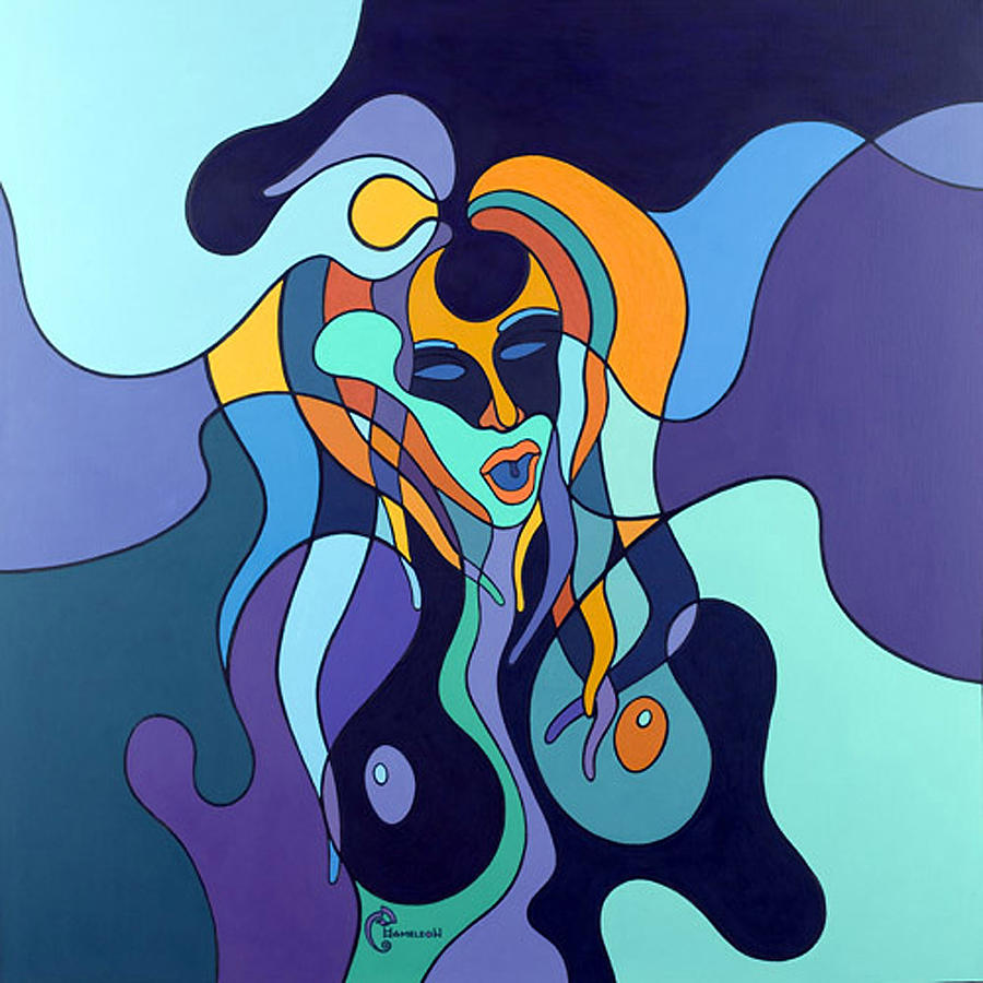 900x900 Pure Fetish Painting By Chameleon Amour - Fetish Painting