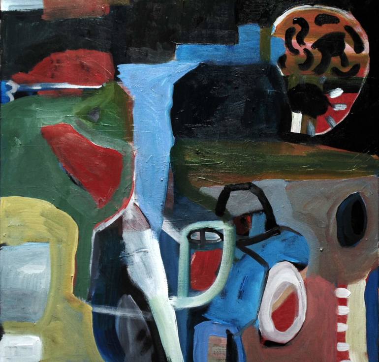 770x736 Saatchi Art Car Fetish With Mr. Neil Young Painting By Robert Glennie - Fetish Painting