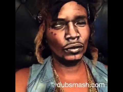 480x360 Fetty Wap Makeup Transformation - Fetty Wap Painting