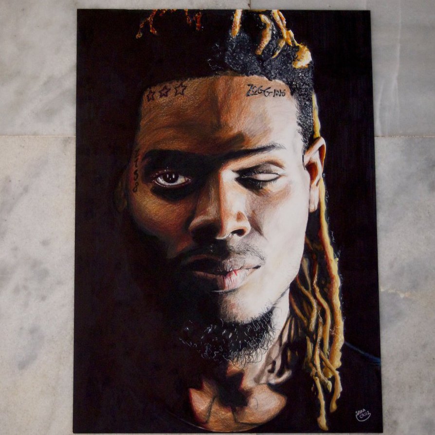 894x894 Fetty Wap By Greym83 - Fetty Wap Painting