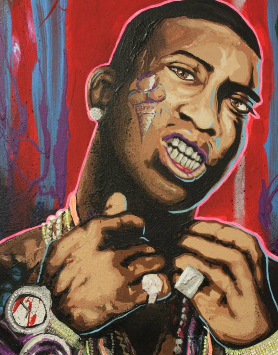 941x1200 Loso Loaded Ft Fetty Wap Amp Pnb Rock - Fetty Wap Painting